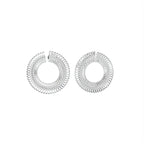 18K Baguette Diamond Bespoke Earrings — 3D VIEW