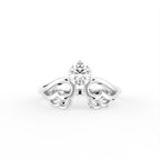 vimg:FJ1363|vimg:FJ1364|18K Round Diamond Ring — TOP