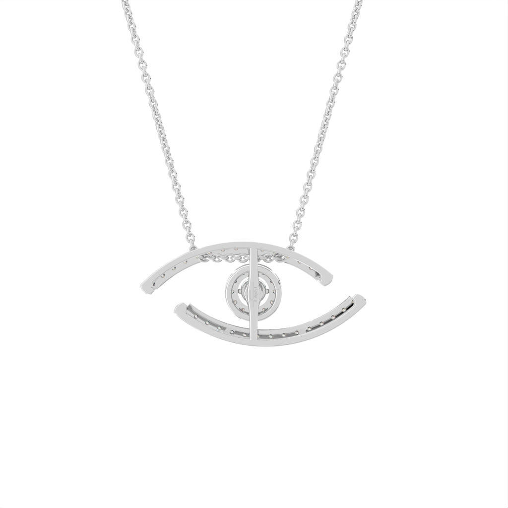 vimg:FJ4019|vimg:FJ4029|14K Bespoke Round Diamond Pendant — BACK