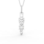 vimg:FJ5954|vimg:FJ5979|18K Oval Diamond Pendant — BACK