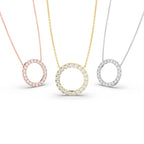 18K Bespoke Diamond Pendant — 3 COLOR