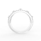 18K Baguette Diamond Eternity Ring — FRONT