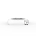 14K White Gold Princess Diamond Ring — TOP