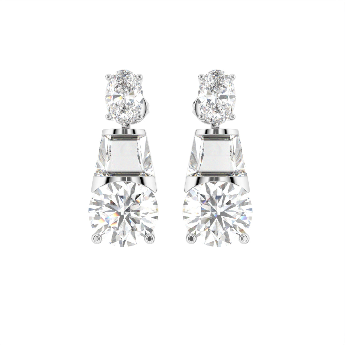 vimg:FJ7109|vimg:FJ7114|18K Diamond Drop Earrings — TOP