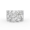 18K White Gold Baguette Diamond Ring — TOP