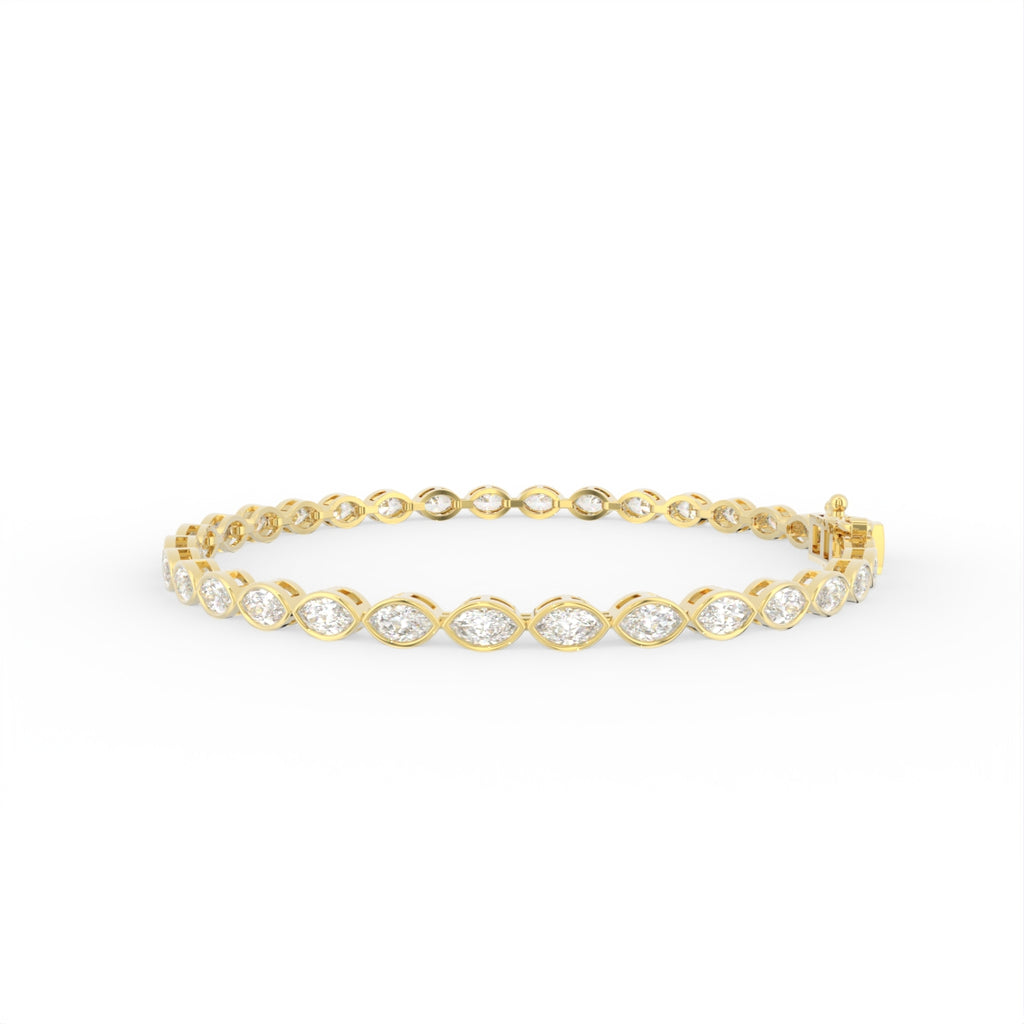 Sterling Silver Diamond Bracelet — TOP