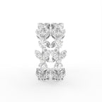 18K Bespoke Round Diamond Ring — SIDE