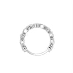18K Eternity Multi-Shape Diamond Ring — FRONT
