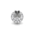 vimg:FJ4179|vimg:FJ4172|18K White Gold Crescent Moon Round Diamond Earrings — TOP