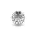 vimg:FJ4179|vimg:FJ4172|18K White Gold Crescent Moon Round Diamond Earrings — TOP