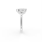 18K Bespoke Marquise Diamond Ring — SIDE