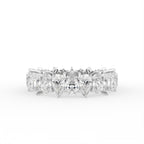 18K Full Eternity Pear Diamond Ring — TOP