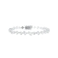 18K Tennis Diamond Bracelet — TOP