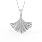 Sterling Silver Diamond Pendant — TOP