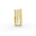 Sterling Silver Diamond Ring — 3D / RIGHT