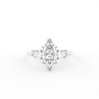 vimg:Z00294|18K Trilogy Pink Marquise Diamond Ring — TOP