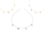 18K Amor Charm Diamond Necklace — 3 COLOR