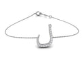 18K Arabic Alphabet Diamond Bracelet — TOP