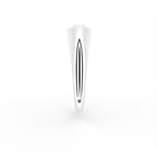 18K Bespoke Bezel Diamond Ring — SIDE