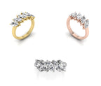 18K Eternity Marquise Diamond Ring — 3 COLOR