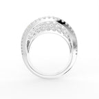 18K Bespoke Diamond Ring — FRONT
