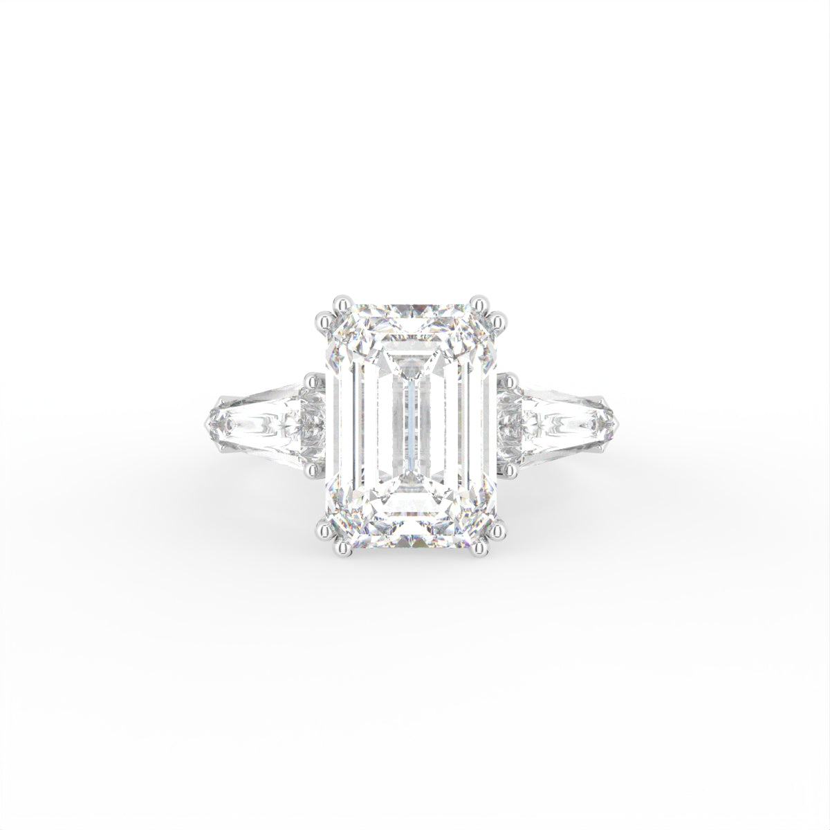 18K Diamond Ring — TOP