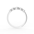 18K Bespoke Round Diamond Ring — FRONT
