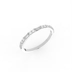 Sterling Silver Diamond Ring — IMAGE URL