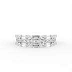 18K Eternity Diamond Ring — TOP