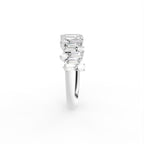 18K Eternity Diamond Ring — SIDE