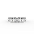 18K Rose Gold Eternity Round Diamond Ring — TOP