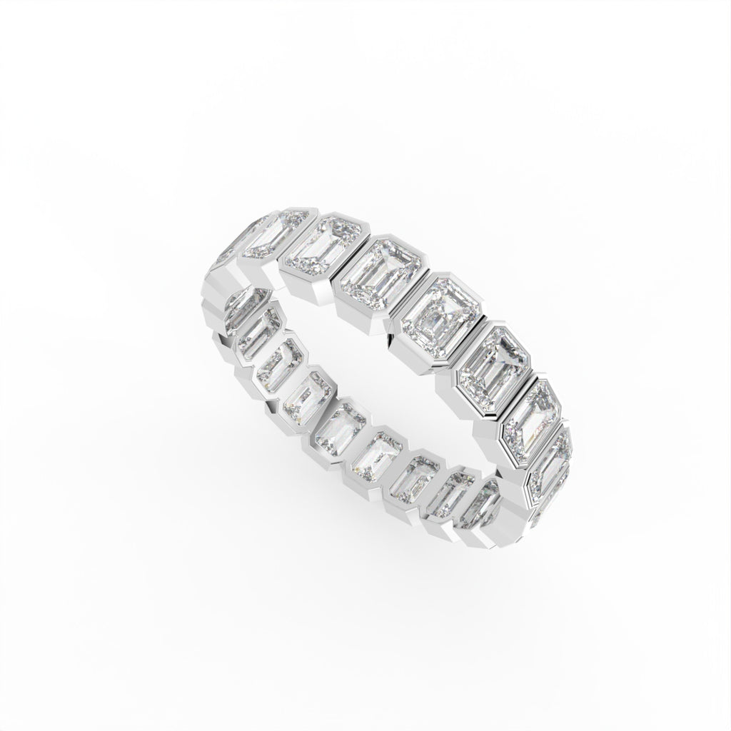 Sterling Silver Diamond Ring — IMAGE URL