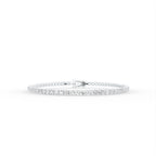 18K Tennis Round Diamond Bracelet — TOP
