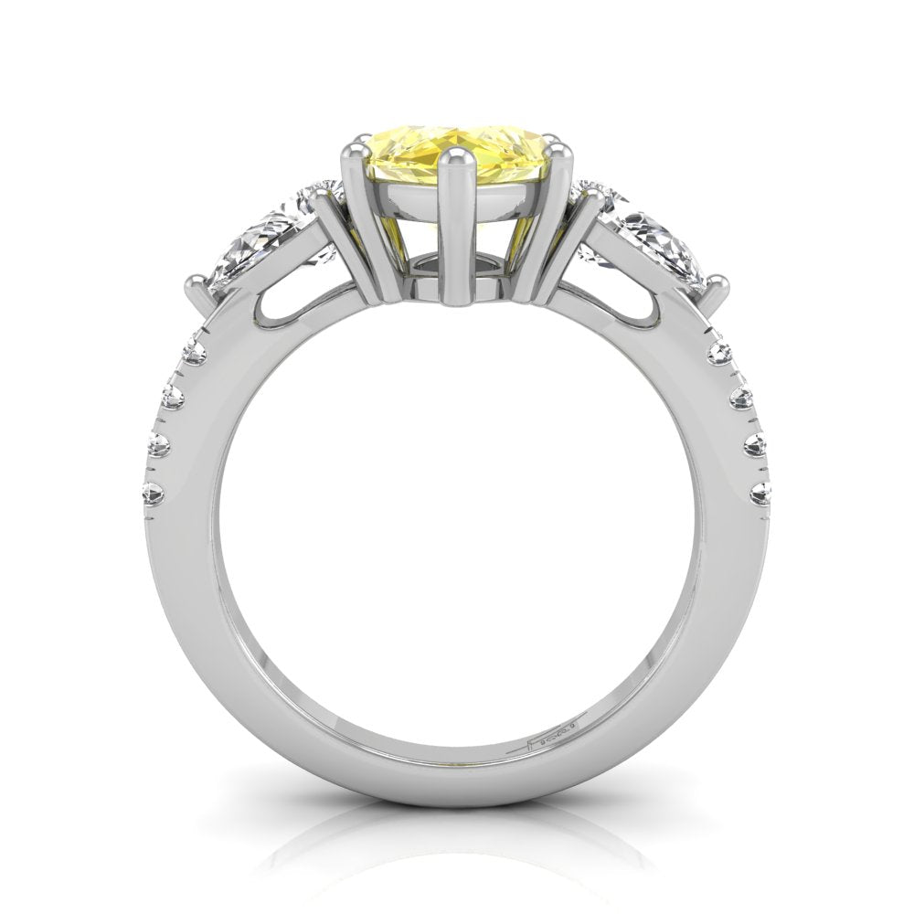 vimg:FJ2182|18K Trilogy Marquise Diamond Ring — FRONT