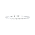 18K Tennis Pear Diamond Bracelet — TOP