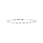 18K Tennis Pear Diamond Bracelet — TOP