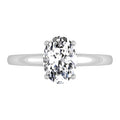 vimg:FJ7010|vimg:FJ7012|vimg:FJ7013|14K White Gold Solitaire Oval Diamond Ring — TOP