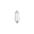 18K Fancy Cut Diamond Stud Earrings — TOP