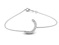 18K Arabic Alphabet Diamond Bracelet — TOP