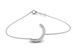 18K Arabic Alphabet Diamond Bracelet — TOP