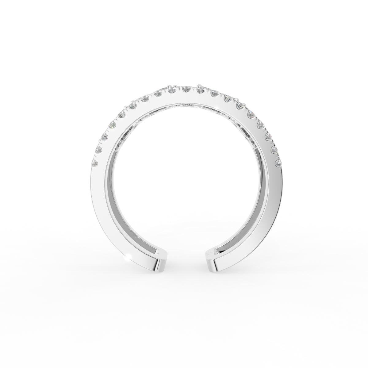 18K Bespoke Marquise Diamond Ring — FRONT