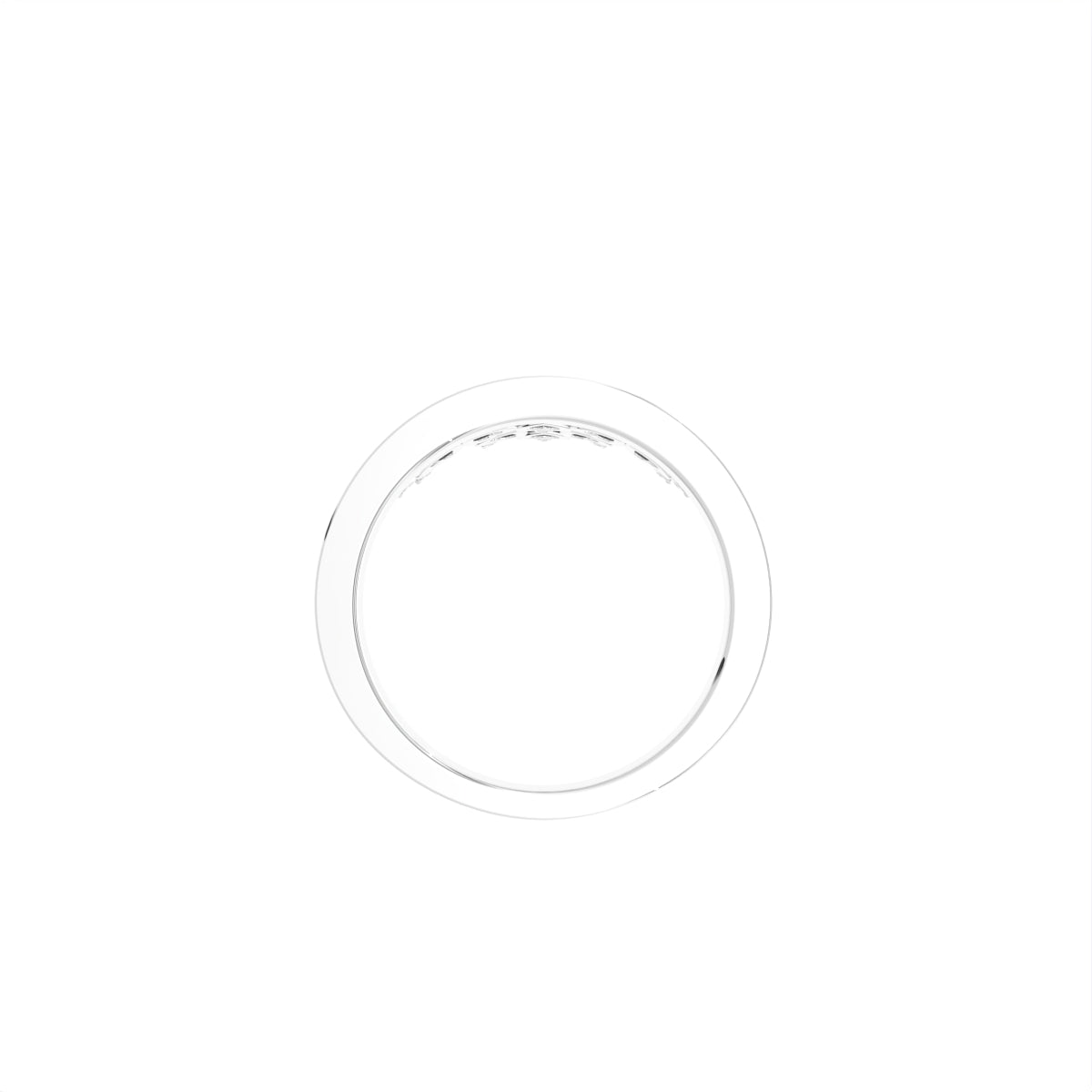 18K Bespoke Crown Diamond Ring — FRONT