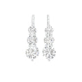 18K Diamond Drop Earrings — TOP