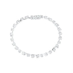 18K Tennis Diamond Bracelet — FRONT