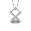vimg:FJ1439|vimg:FJ2943|18K White Gold Othala Viking Round Diamond Pendant — FRONT