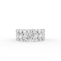 18K Full Eternity Diamond Ring — TOP