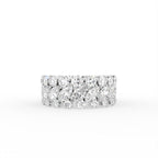 18K Full Eternity Diamond Ring — TOP