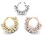 18K Bespoke Diamond Earrings — 3 COLOR