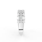 18K Eternity Diamond Ring — SIDE
