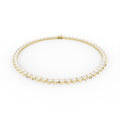 Sterling Silver Diamond Necklace — IMAGE URL